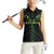 Custom New Zealand Maori Koru Koiri Motif Women Sleeveless Polo Shirt