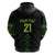 Custom New Zealand Maori Koru Koiri Motif Zip Hoodie