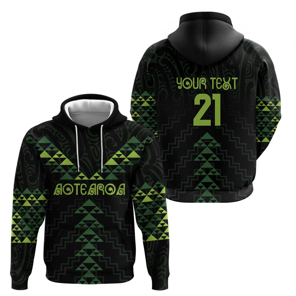 Custom New Zealand Maori Koru Koiri Motif Zip Hoodie LT9 - Polynesian Pride