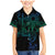 Filipino Sun Tribal Tattoo Family Matching Mermaid Dress and Hawaiian Shirt Philippines Inspired Barong Blue Art