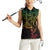 Filipino Sun Tribal Tattoo Women Sleeveless Polo Shirt Philippines Inspired Barong Reggae Art