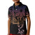 Filipino Sun Tribal Tattoo Kid Polo Shirt Philippines Inspired Barong Pink Art