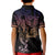 Filipino Sun Tribal Tattoo Kid Polo Shirt Philippines Inspired Barong Pink Art