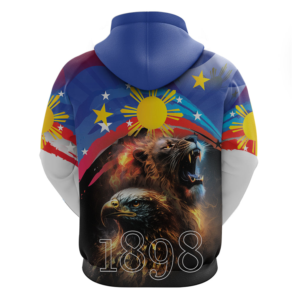 Philippines Lion and Eagle 1898 Hoodie Pilipinas Maligayang Araw ng Kalayaan