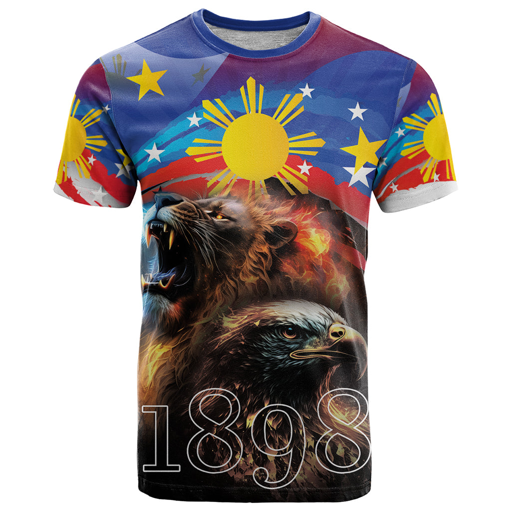 Philippines Lion and Eagle 1898 T Shirt Pilipinas Maligayang Araw ng Kalayaan