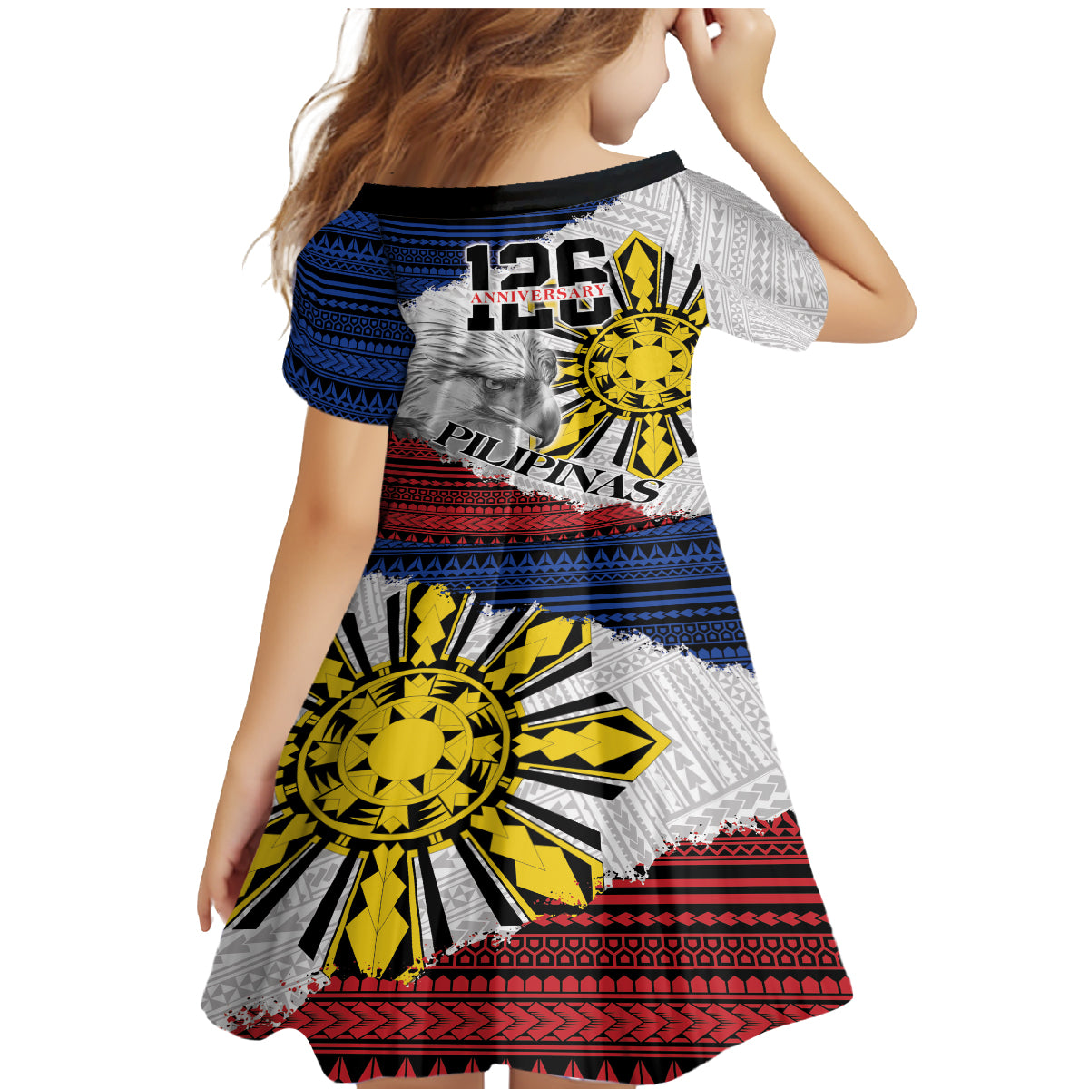 Philippines 126th Independence Day Family Matching Mermaid Dress and Hawaiian Shirt Pilipinas Hunyo 12 Maligayang Araw ng Kalayaan LT9 - Polynesian Pride