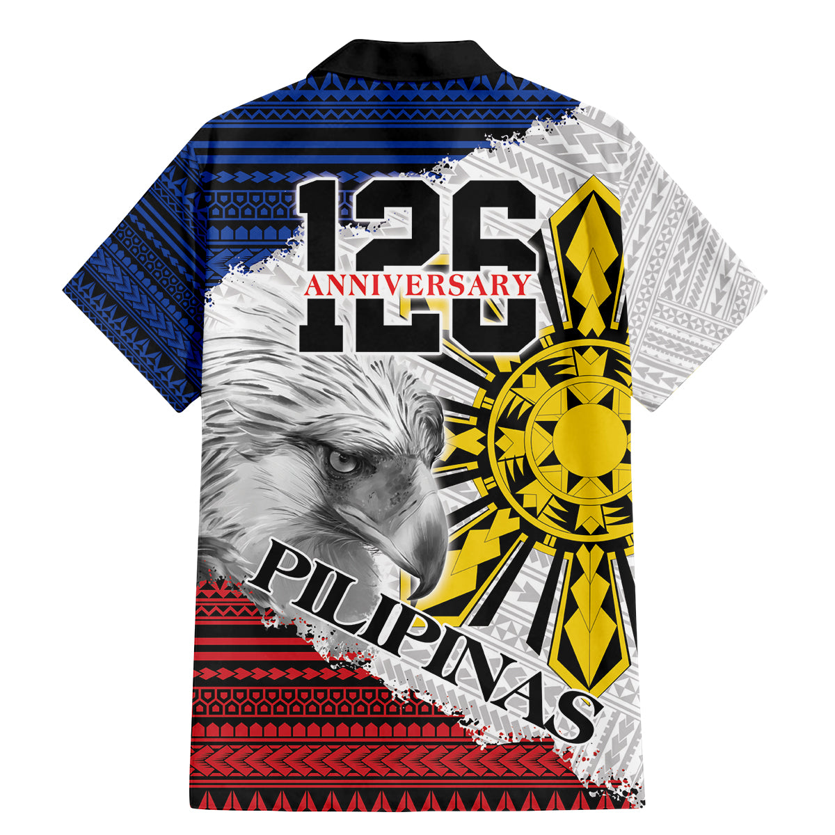 Philippines 126th Independence Day Family Matching Mermaid Dress and Hawaiian Shirt Pilipinas Hunyo 12 Maligayang Araw ng Kalayaan LT9 - Polynesian Pride