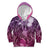 Pacific Beauty Girl Kid Hoodie Pink Polyneisan Tribal Vintage Motif