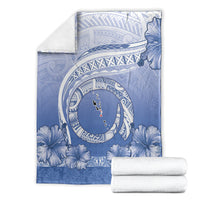 Shefa Vanuatu Blanket Hibiscus Sand Drawing with Pacific Pattern