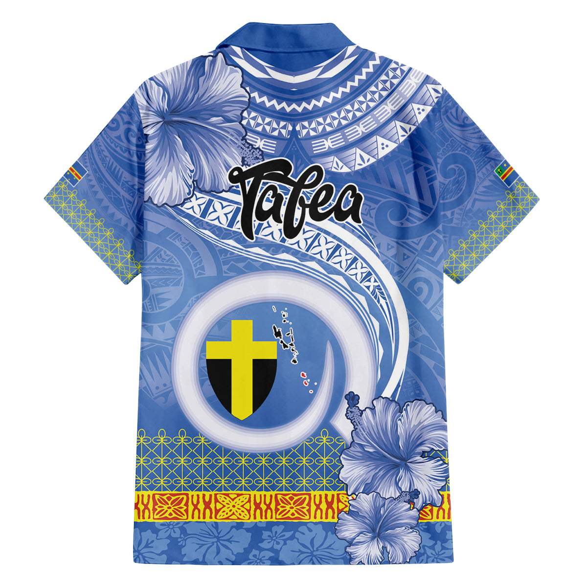Tafea Vanuatu Family Matching Off The Shoulder Long Sleeve Dress and Hawaiian Shirt Hibiscus Sand Drawing with Pacific Pattern