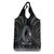 Custom Fiji and New Zealand Grocery Bag Maori Fern Mix Tapa Tribal Unique