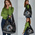 Custom Fiji and New Zealand Grocery Bag Maori Fern Mix Tapa Tribal Unique