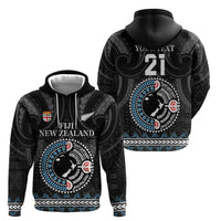 Custom Fiji and New Zealand Hoodie Maori Fern Mix Tapa Tribal Unique LT9 - Polynesian Pride