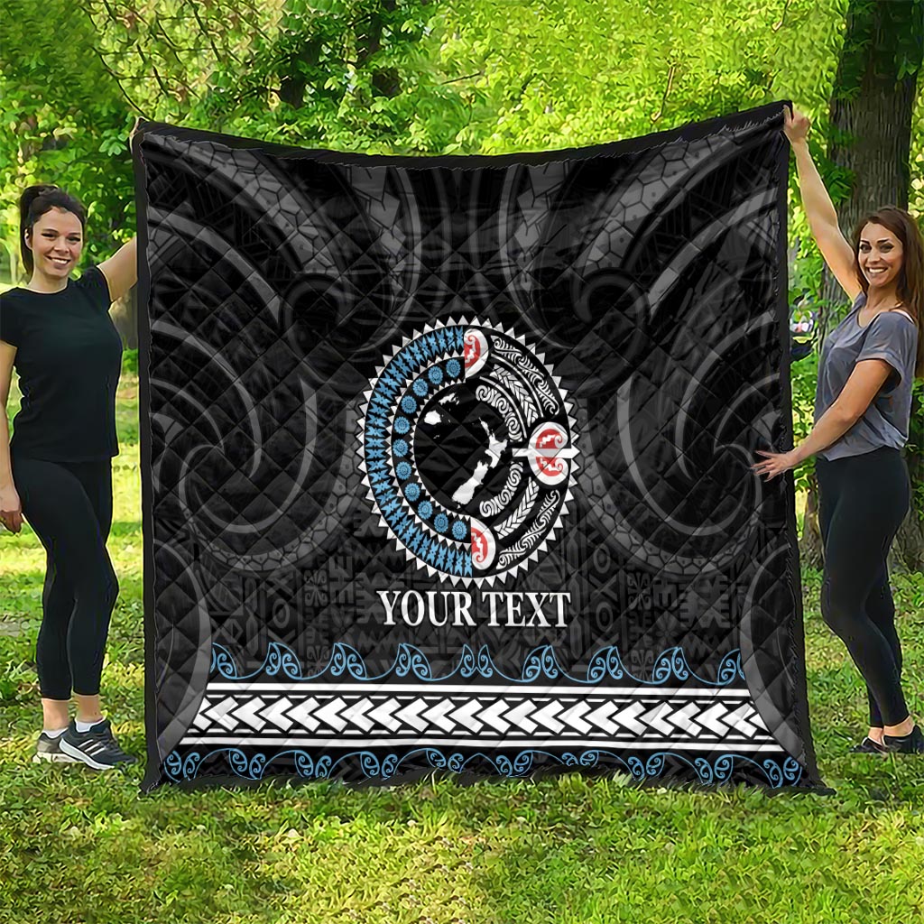 Custom Fiji and New Zealand Quilt Maori Fern Mix Tapa Tribal Unique LT9 - Polynesian Pride