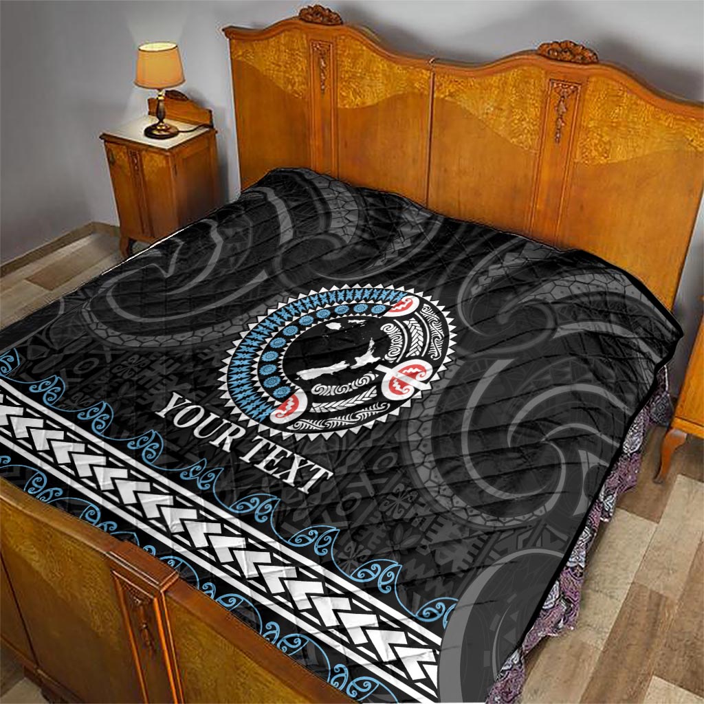 Custom Fiji and New Zealand Quilt Maori Fern Mix Tapa Tribal Unique LT9 - Polynesian Pride