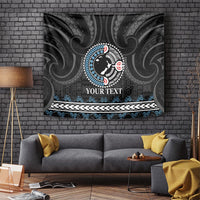 Custom Fiji and New Zealand Tapestry Maori Fern Mix Tapa Tribal Unique LT9 - Polynesian Pride