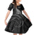 New Zealand Black Fern 7s Family Matching Off The Shoulder Long Sleeve Dress and Hawaiian Shirt History World Cup Sevens