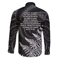 New Zealand Black Fern 7s Family Matching Off Shoulder Maxi Dress and Hawaiian Shirt History World Cup Sevens LT9 - Polynesian Pride