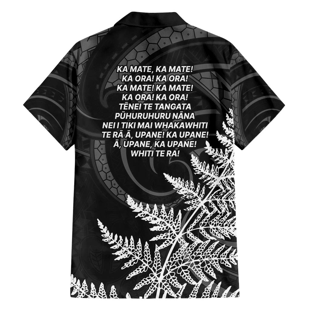 New Zealand Black Fern 7s Family Matching Off Shoulder Short Dress and Hawaiian Shirt History World Cup Sevens LT9 - Polynesian Pride