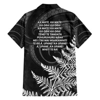 New Zealand Black Fern 7s Family Matching Off Shoulder Short Dress and Hawaiian Shirt History World Cup Sevens LT9 - Polynesian Pride