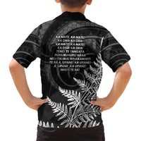 New Zealand Black Fern 7s Family Matching Summer Maxi Dress and Hawaiian Shirt History World Cup Sevens LT9 - Polynesian Pride