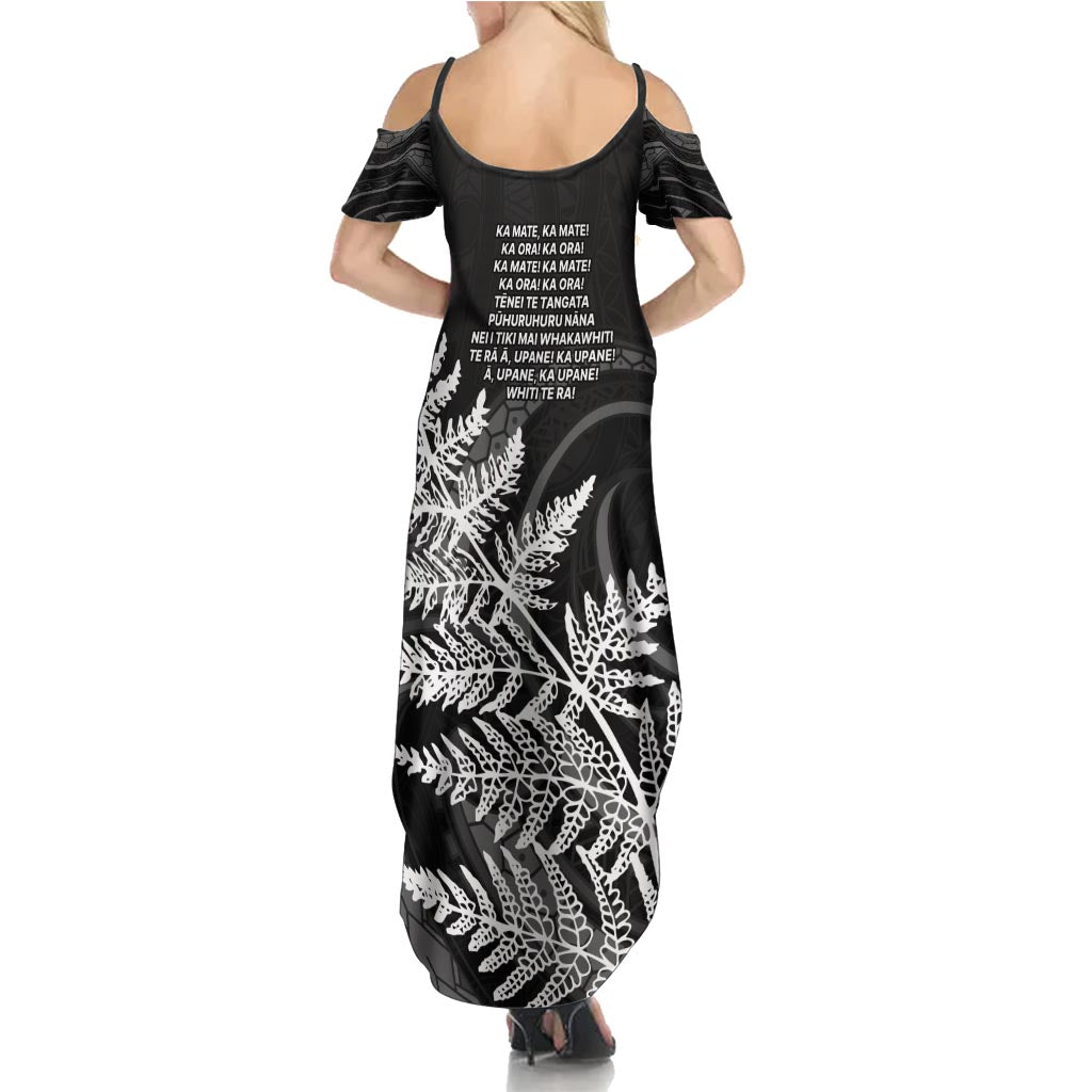 New Zealand Black Fern 7s Family Matching Summer Maxi Dress and Hawaiian Shirt History World Cup Sevens LT9 - Polynesian Pride