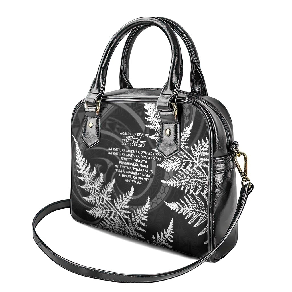 New Zealand Black Fern 7s Shoulder Handbag History World Cup Sevens LT9 - Polynesian Pride