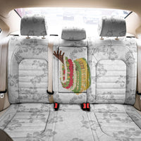 Hawaii Lei Kamehameha Back Car Seat Cover Ke'oke'o Seamless Pattern Hibiscus Flower LT9 - Polynesian Pride
