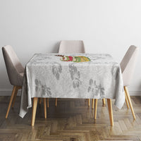 Hawaii Lei Kamehameha Tablecloth Ke'oke'o Seamless Pattern Hibiscus Flower