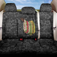 Hawaii Lei Kamehameha Back Car Seat Cover Ele'ele Seamless Pattern Hibiscus Flower