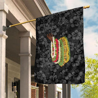 Hawaii Lei Kamehameha Garden Flag Ele'ele Seamless Pattern Hibiscus Flower