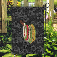Hawaii Lei Kamehameha Garden Flag Ele'ele Seamless Pattern Hibiscus Flower