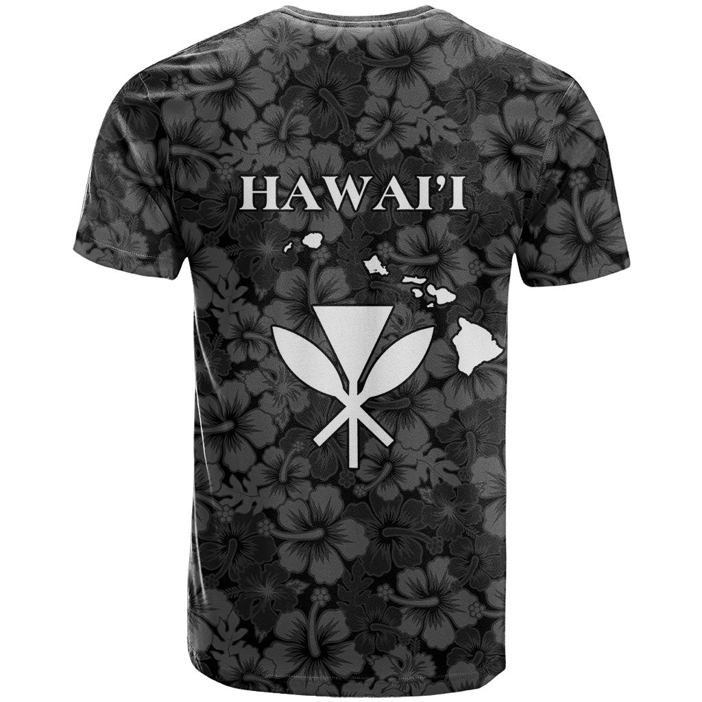 Hawaii Lei Kamehameha T Shirt Ele'ele Seamless Pattern Hibiscus Flower