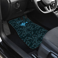 Hawaii Lei Kamehameha Car Mats Uliuli Seamless Pattern Hibiscus Flower