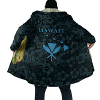 Hawaii Lei Kamehameha Cloak Uliuli Seamless Pattern Hibiscus Flower