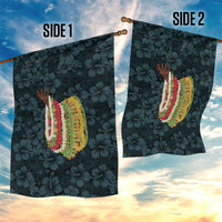 Hawaii Lei Kamehameha Garden Flag Uliuli Seamless Pattern Hibiscus Flower