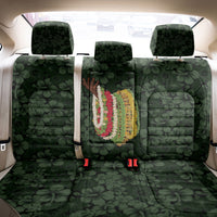 Hawaii Lei Kamehameha Back Car Seat Cover Oma'oma'o Seamless Pattern Hibiscus Flower LT9 - Polynesian Pride