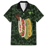 Hawaii Lei Kamehameha Hawaiian Shirt Oma'oma'o Seamless Pattern Hibiscus Flower