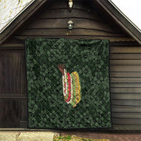 Hawaii Lei Kamehameha Quilt Oma'oma'o Seamless Pattern Hibiscus Flower