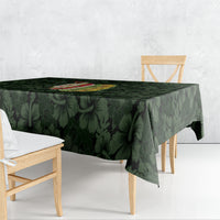 Hawaii Lei Kamehameha Tablecloth Oma'oma'o Seamless Pattern Hibiscus Flower