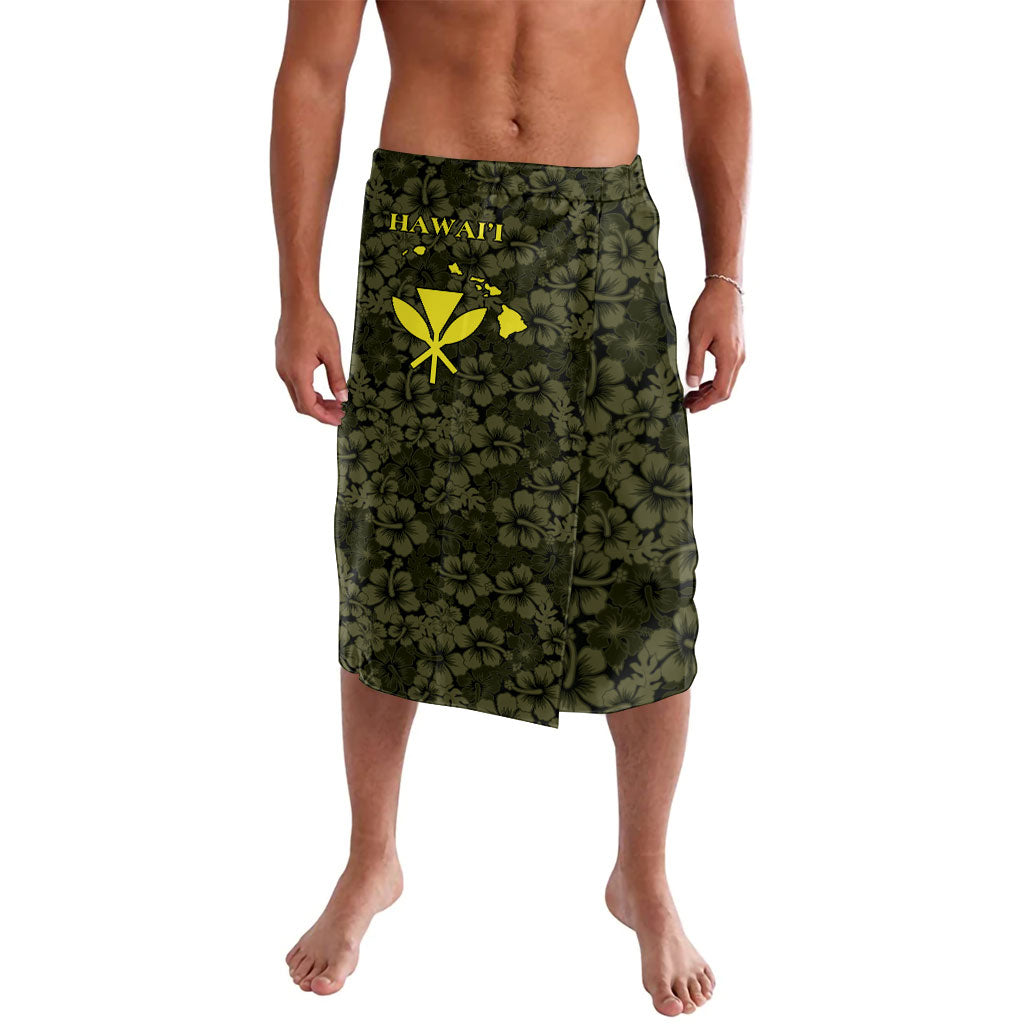 Hawaii Lei Kamehameha Lavalava Melemele Seamless Pattern Hibiscus Flower LT9 Yellow - Polynesian Pride