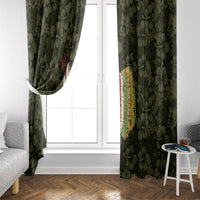 Hawaii Lei Kamehameha Window Curtain Melemele Seamless Pattern Hibiscus Flower