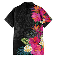 Hafa Adai Guam Family Matching Puletasi and Hawaiian Shirt Tropical Flowers Colorful Vibes LT9 - Polynesian Pride
