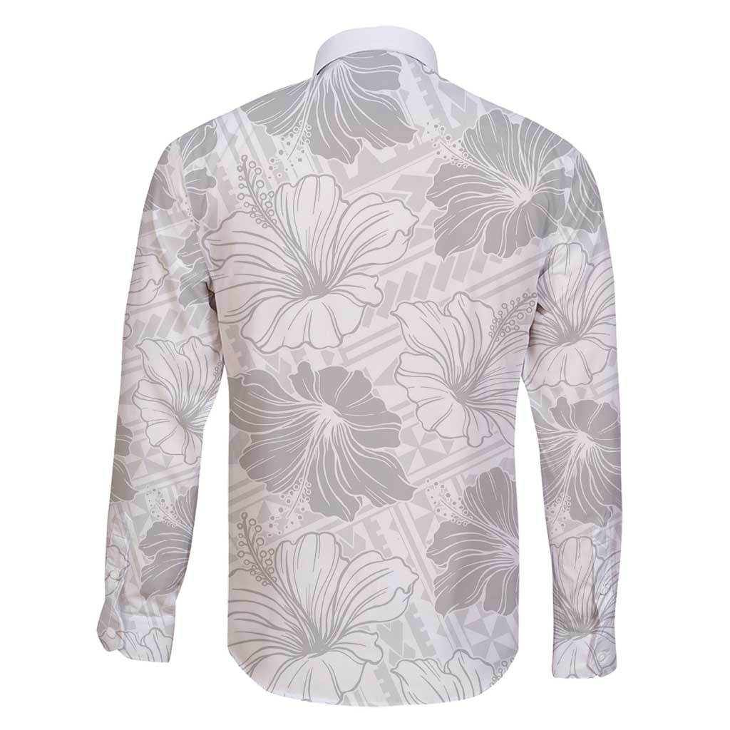 Samoa Lotu Tamaiti Family Matching Summer Maxi Dress and Hawaiian Shirt White Sun Day Beauty Hibiscus Ver01 LT9 - Polynesian Pride