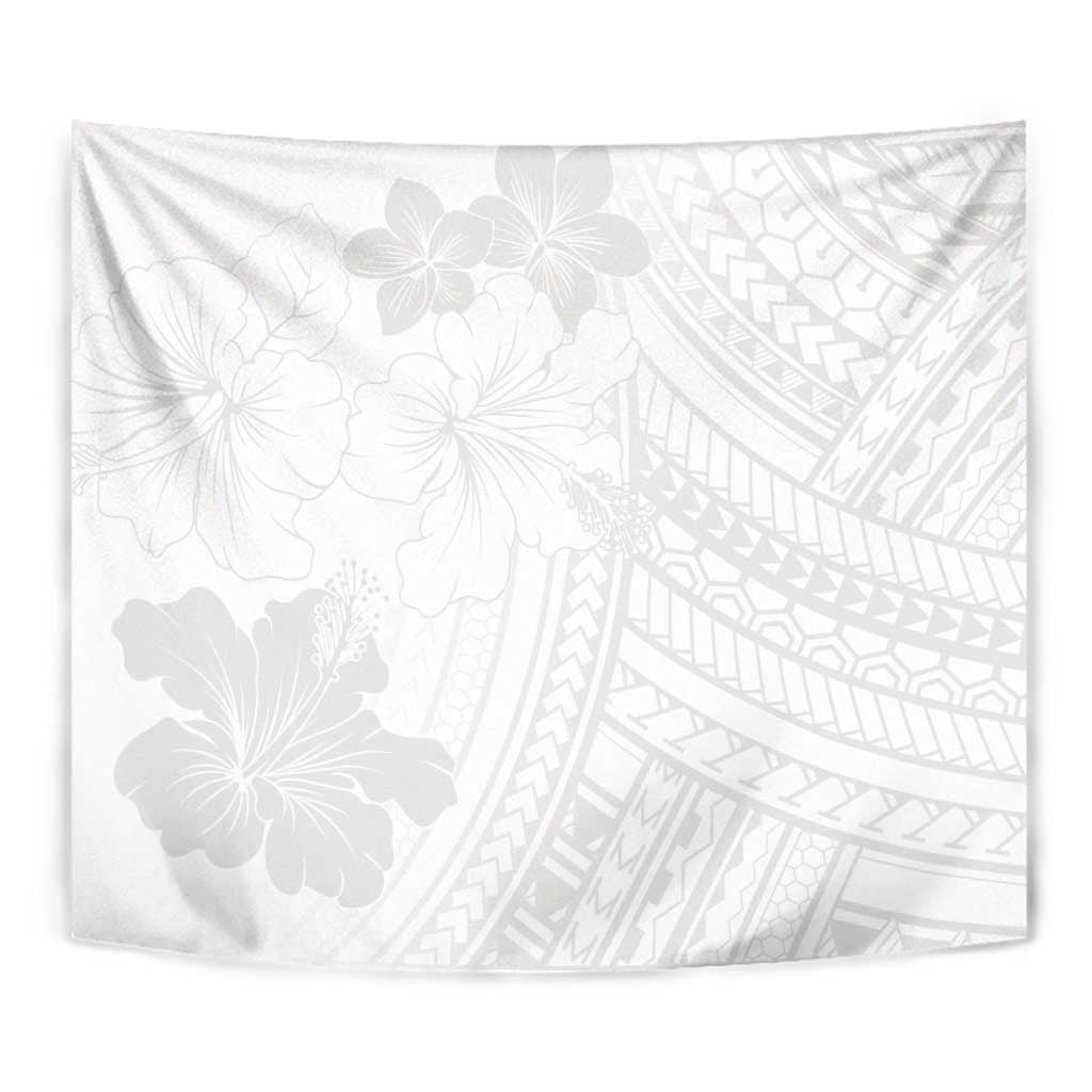 Samoa Lotu Tamaiti Tapestry White Sun Day Beauty Hibiscus Ver02