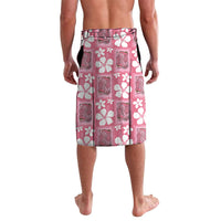 Give Cancer The Boot Pink Cowgirl Lavalava Western Aloha Hibiscus Paniolo Heritage Floral LT9 - Polynesian Pride