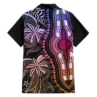 Polynesia Dashiki Family Matching Long Sleeve Bodycon Dress and Hawaiian Shirt Polynesia and Africa Traditional Special Together Pastel LT9 - Polynesian Pride