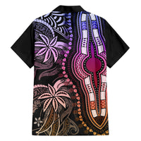 Polynesia Dashiki Family Matching Short Sleeve Bodycon Dress and Hawaiian Shirt Polynesia and Africa Traditional Special Together Pastel LT9 - Polynesian Pride