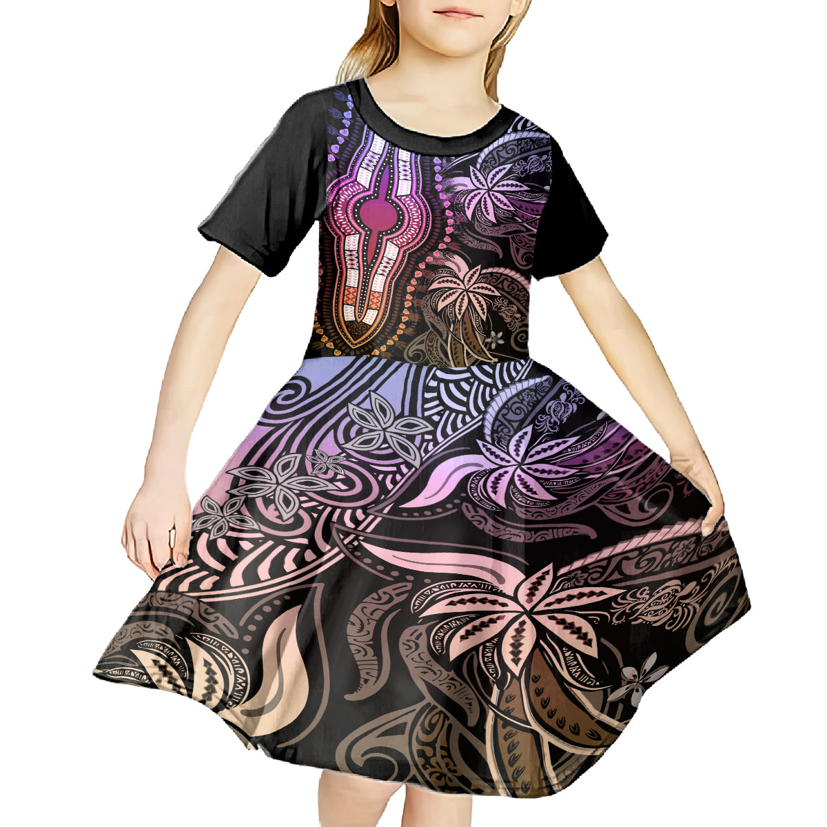 polynesia-dashiki-kid-short-sleeve-dress-polynesia-and-africa-traditional-special-together-pastel