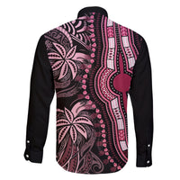 Polynesia Dashiki Family Matching Mermaid Dress and Hawaiian Shirt Polynesia and Africa Traditional Special Together Pink LT9 - Polynesian Pride